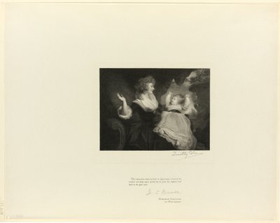 德文郡公爵夫人和孩子，选自英国古代艺术大师作品 作者 蒂莫西·科尔