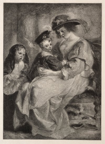 海伦·福尔曼（Helen Fourment）和她的孩子们，1894年。 作者 蒂莫西·科尔