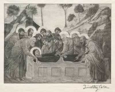 古老的意大利大师：1888年至1892年的处女之墓。 作者 蒂莫西·科尔