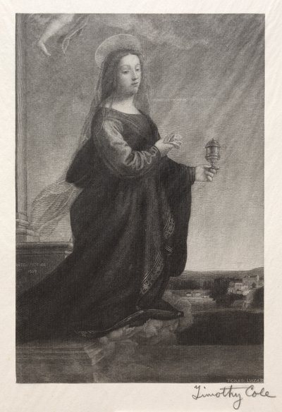古老的意大利大师：玛格达琳（Mary Magdalen），1889年。 作者 蒂莫西·科尔