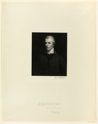 威廉-皮特右丞，选自英国古代大师作品 作者 Timothy Cole