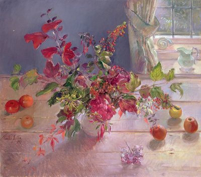 金银花和浆果，1993年 作者 蒂莫西·伊斯顿