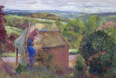 在夏天的房子，Lanhydrock House，Cornwall，1993年 作者 蒂莫西·伊斯顿