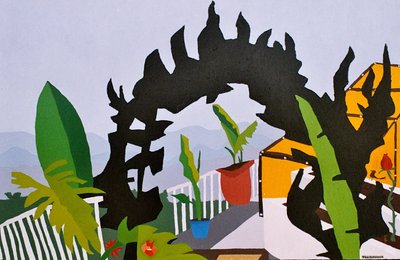 入口》，2006年，布面油画 作者 蒂莫西·内森·乔尔