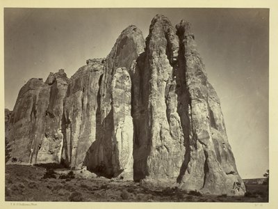 铭文岩南侧，1873年 作者 蒂莫西·奥沙利文（Timothy OSullivan）