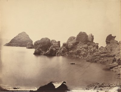图法穹顶，内华达州金字塔湖，1867 年（照片） 作者 蒂莫西·奥沙利文（Timothy O'Sullivan）