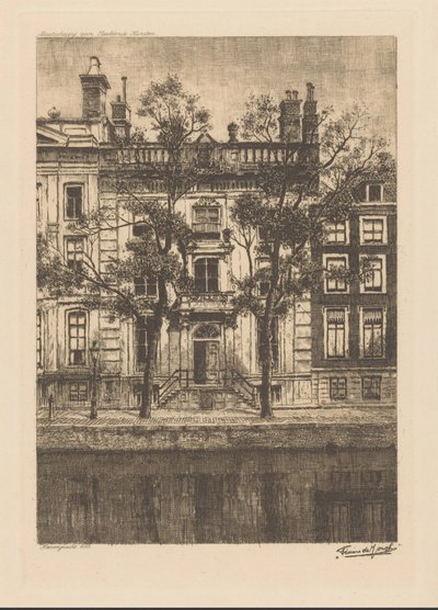 Maatschappij voor Beeldende Kunsten，Heerengracht 495（实物上的原标题） 作者 蒂努斯·德容
