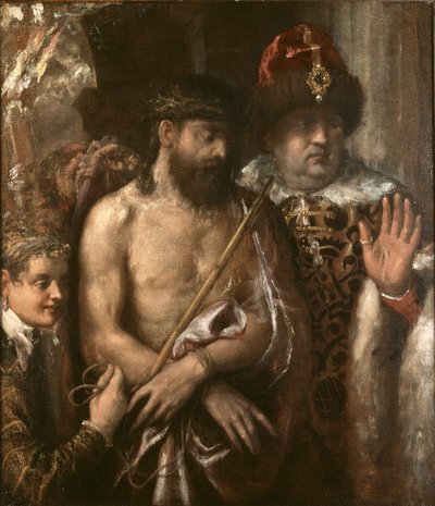 向人们展示基督（Ecce Homo） 作者 提香 (Tiziano Vecellio)