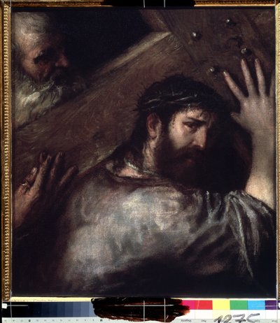 背负十字架的基督提香或提香（Tiziano Vecellio 或 Vecelli，或 Tiziano da Cador）的画作 作者 提香（c.1488-1576）