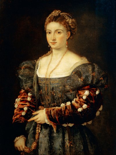 The beautiful (Painting 作者 提香（c.1488-1576）