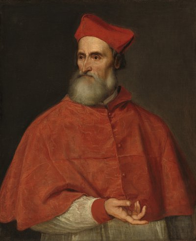 红衣主教Pietro Bembo 作者 提香