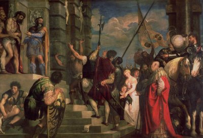 Ecce拉，1543 作者 Tiziano Vecelli