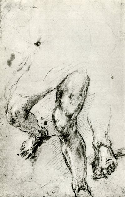 1937年在威尼斯为圣劳伦斯the难研究，c1550年 作者 蒂齐亚诺·韦切利（Tiziano Vecelli）