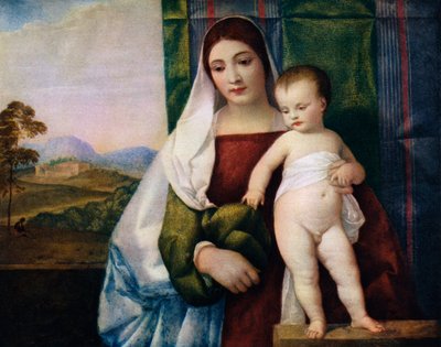吉普赛人麦当娜（c1510），1937年 作者 蒂齐亚诺·韦切利（Tiziano Vecelli）