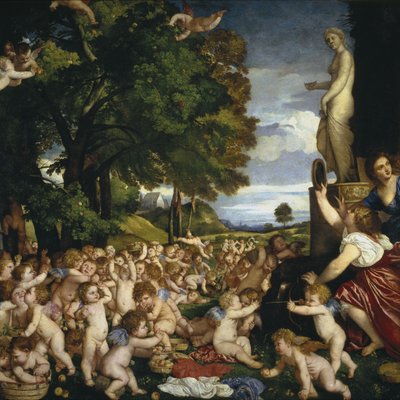 1518年至1519年向金星献祭 作者 蒂齐亚诺·韦切利（Tiziano Vecelli）