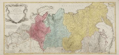 俄罗斯帝国地图 作者 托比亚斯·康拉德·洛特