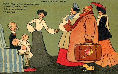 Home，Sweet Home（chromolitho） 作者 汤姆·布朗