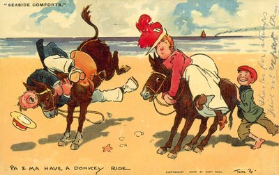 海边舒适（chromolitho） 作者 汤姆·布朗