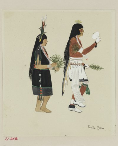 玉米舞者，约 1920 年 作者 托尼塔佩纳