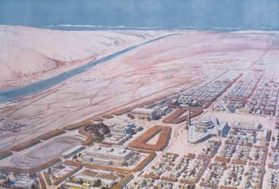 托尼-加尼埃（1869-1948）设计的 "工业区 "公共服务设施 作者 托尼·卡尼尔