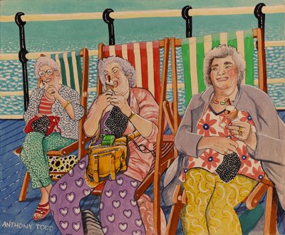 冰淇淋女士（绘画） 作者 托尼·托德