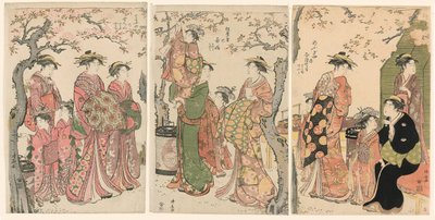 樱花树下的歌妓及其侍童 作者 永永鸟居