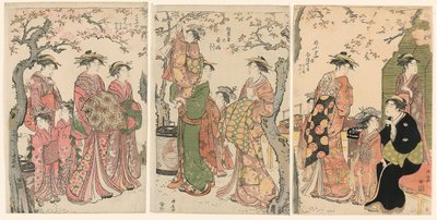 樱花树下的歌妓及其侍童 作者 永永鸟居