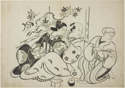 职业巴芬》，选自 12 幅无标题系列版画 作者 鸟居清信一世
