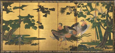 孔雀和凤凰号，摄于1500年代后期。 作者 土佐三好