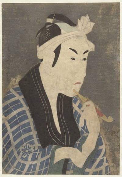 Busteportret van Matsumoto Koshiro IV 作者 Toshusai Sharaku