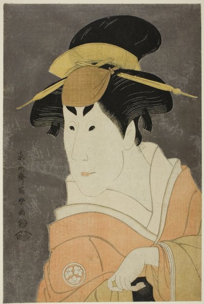 饰演一平姐姐大山的演员大川恒代二世 作者 Toshusai Sharaku