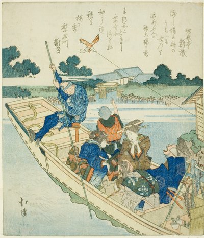 元旦期间横渡隅田川 作者 东东屋北海