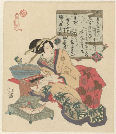 妇女写信
莫索 作者 东东屋北海
