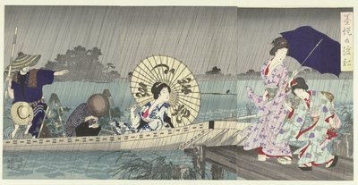 隅田川两岸的渡船
隅田川两岸的渡船 作者 丰原千信