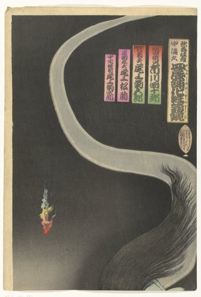 武士青山和鬼魂冲古 作者 福田熊次郎