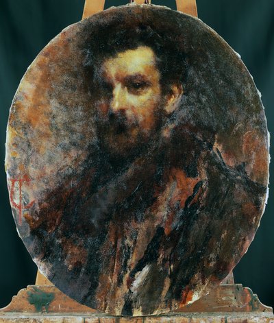 Cletto Arrighi的肖像，Carlo Righetti的笔名（米兰 作者 克雷莫纳镇
