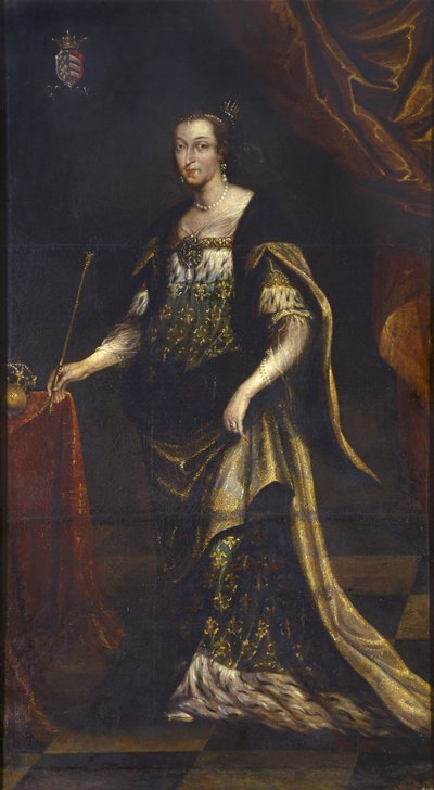 波兰女王雅德维加，约1676年 作者 特吕丘斯