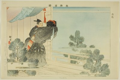 门塔子，选自 "没有表演的照片（Nogaku Zue）"系列 作者 月冈工业