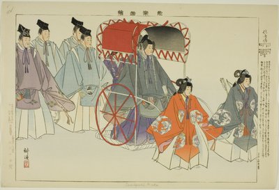 住吉模式，选自 "没有表演的照片（Nogaku Zue）"系列 作者 月冈工业