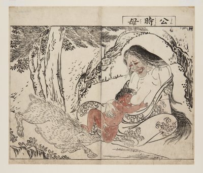 金木之母》（彩色木版画 作者 月冈Settei