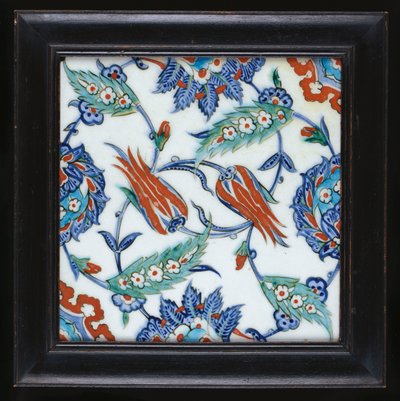伊兹尼克（Iznik）瓦，约1580年 作者 土耳其语学校