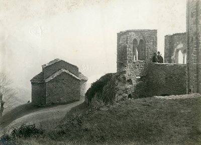 意大利伦巴第，奇瓦特，圣彼得蒙特修道院，Ugo Monneret de Villard 摄影，约 1910 年 作者 乌戈·莫内雷·德·维拉德