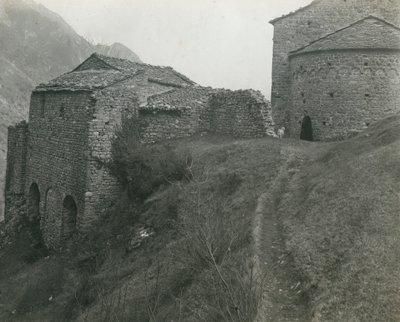 意大利伦巴第，奇瓦特，圣彼得蒙特修道院，Ugo Monneret de Villard 摄影，约 1910 年 作者 乌戈·莫内雷·德·维拉德