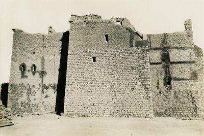 埃及阿斯旺圣西缅修道院，摄影师：Ugo Monneret de Villard 作者 乌戈·莫内雷·德·维拉德