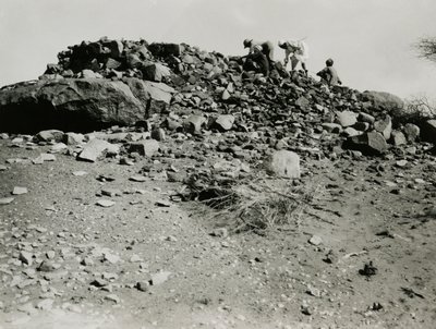 苏丹 Goz Regeb 地区的遗址，Ugo Monneret de Villard 摄影，约 1925 年 作者 乌戈·莫内雷·德·维拉德