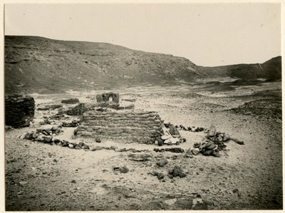 埃及 Qasr Ibrim 南部墓地的坟墓，摄影师：Ugo Monneret de Villard 作者 乌戈·莫内雷·德·维拉德