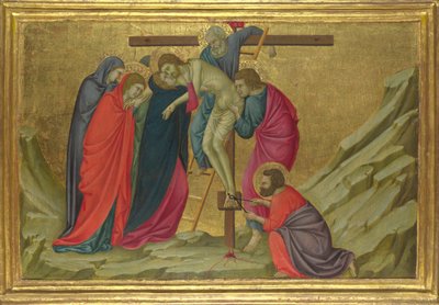 佛罗伦萨圣十字教堂的沉积c。 1324-1325 作者 Ugolino di Nerio