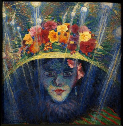 母亲的偶像 作者 翁贝托·博西奥尼（Umberto Boccioni）