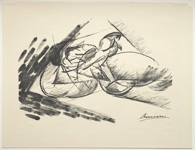 运动 作者 翁贝托·博西奥尼（Umberto Boccioni）