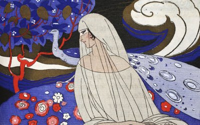 丹德兰之歌（pochoir 印刷品） 作者 翁贝托·布鲁内莱斯基